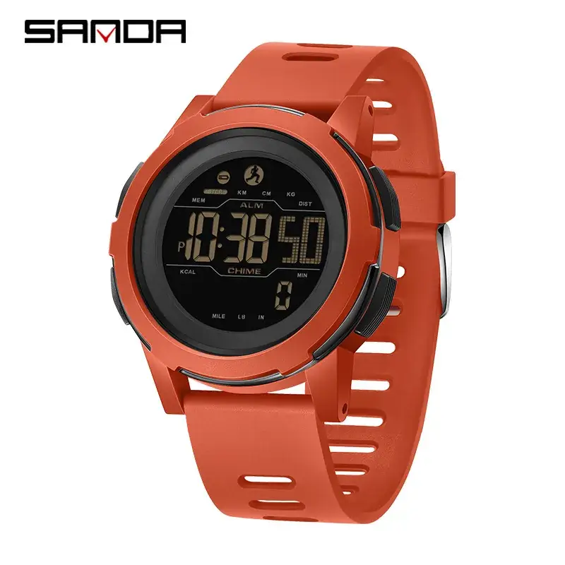 Sanda Military Camouflage Digital Watch for Teens - Image 11