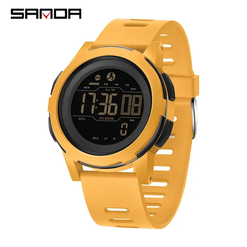 Sanda Military Camouflage Digital Watch for Teens - Image 12