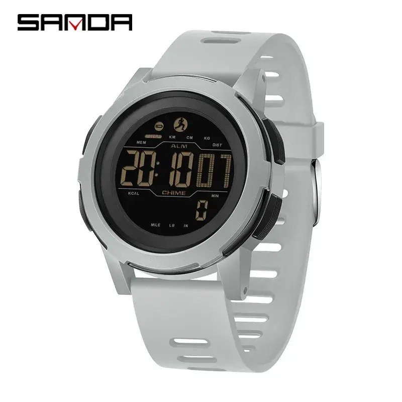 Sanda Military Camouflage Digital Watch for Teens - Image 14