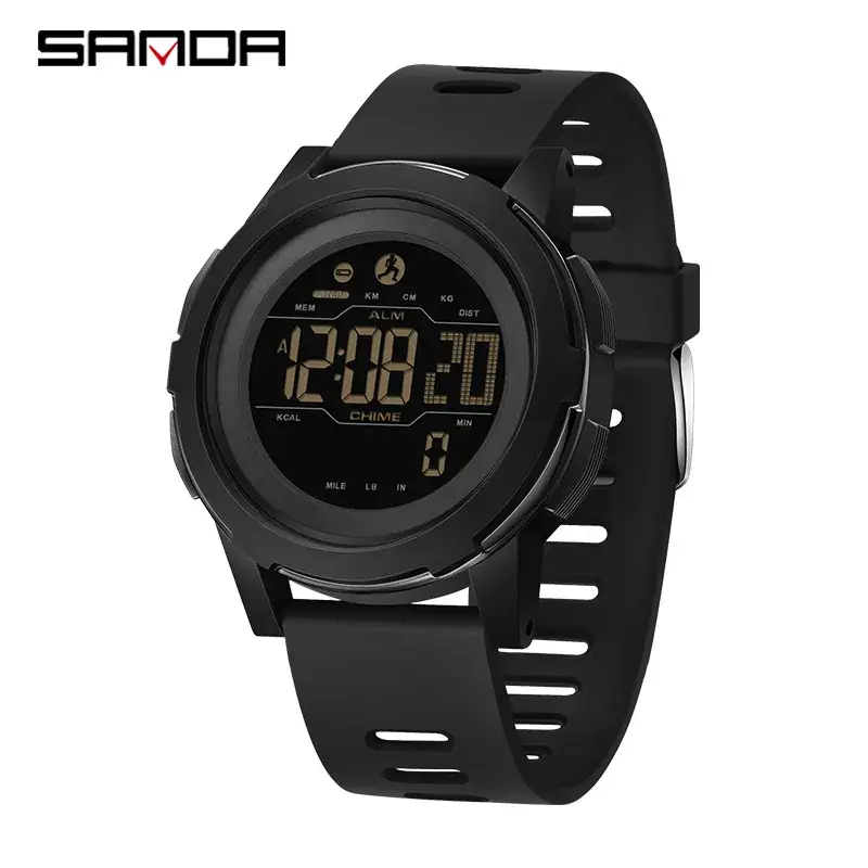 Sanda Military Camouflage Digital Watch for Teens - Image 7