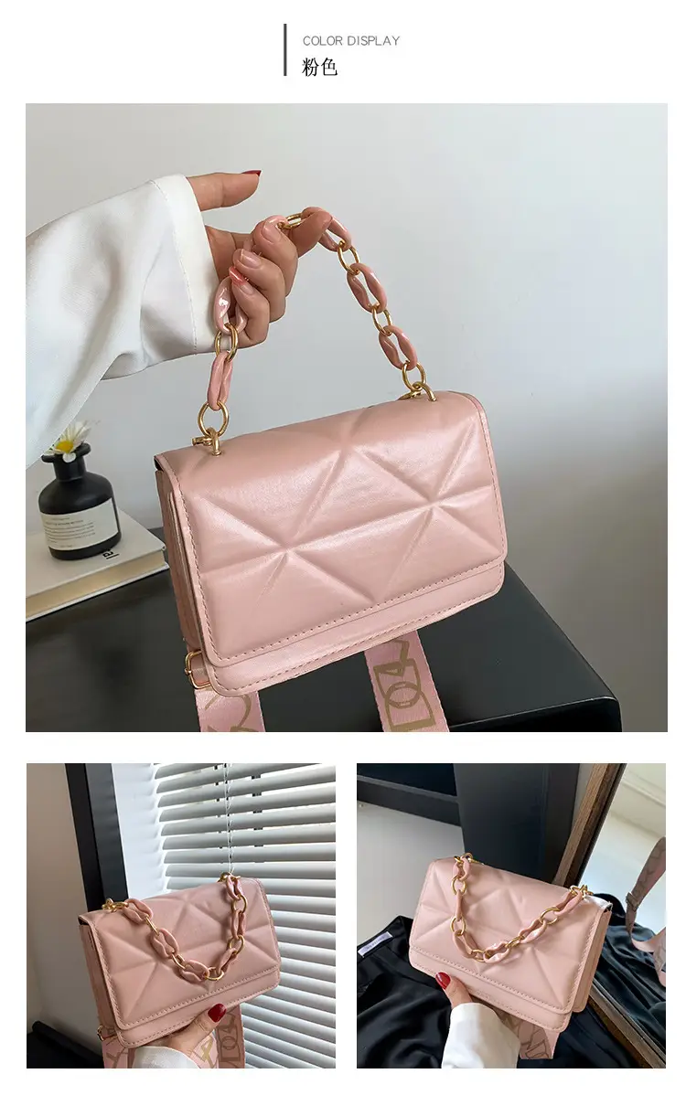 2023 Summer Black Nylon Shoulder Bag with Gold Strap — feature 26