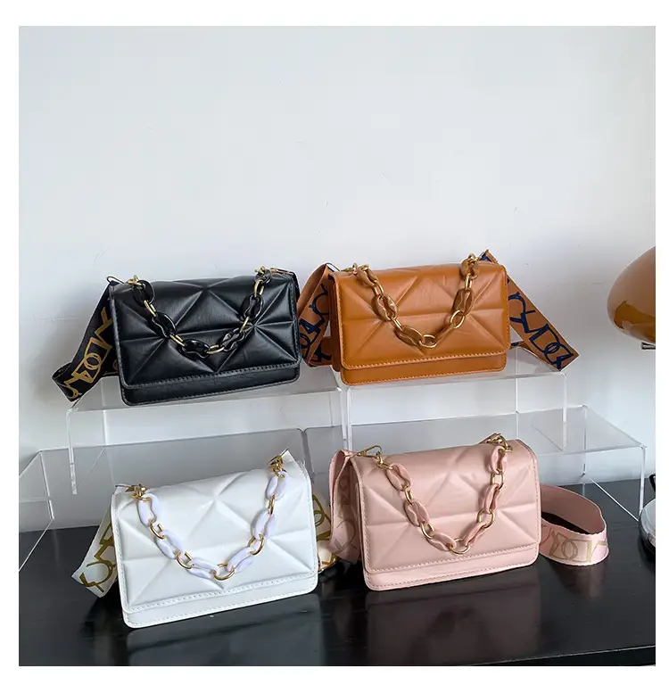 2023 Summer Black Nylon Shoulder Bag with Gold Strap — feature 29
