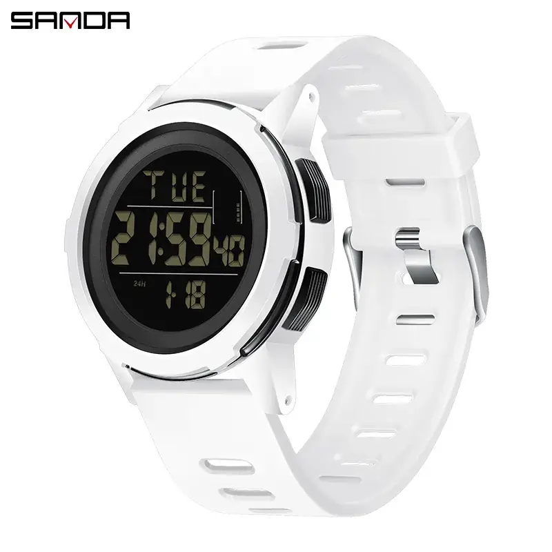 Sanda Digital Tactical Watch for Men Waterproof Outdoor Sports - Image 9