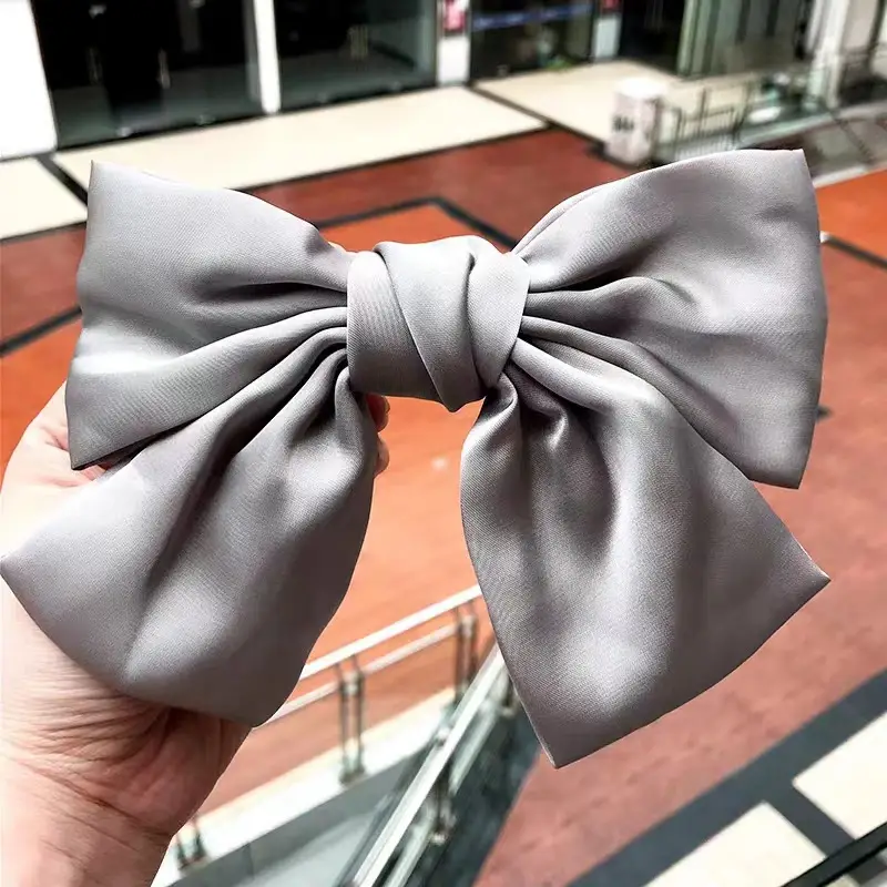 Satin Bow Hairpins in Multiple Colors - Image 9