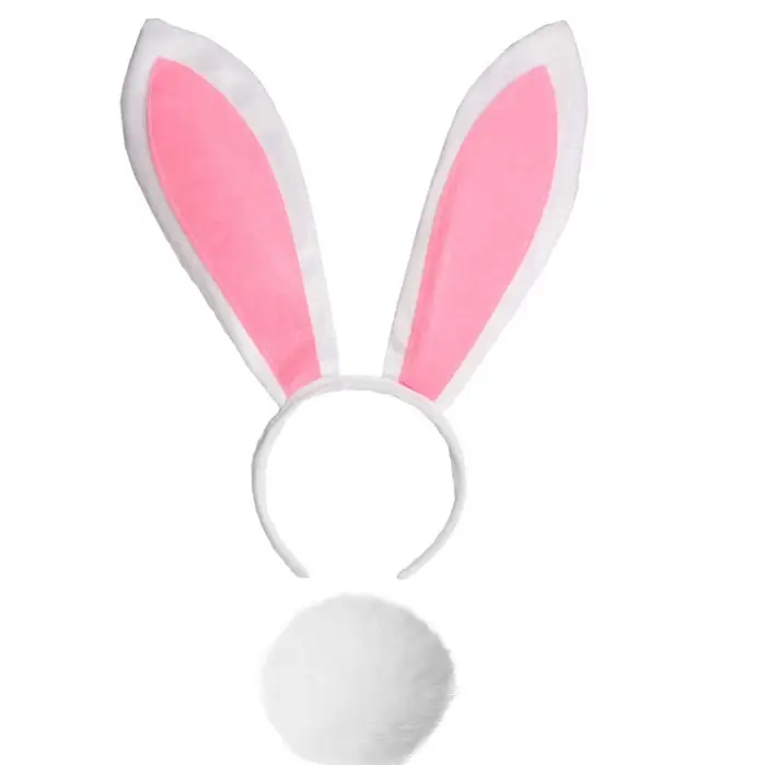 Pink Easter Bunny Ears Headband for Cosplay Costume - Image 18