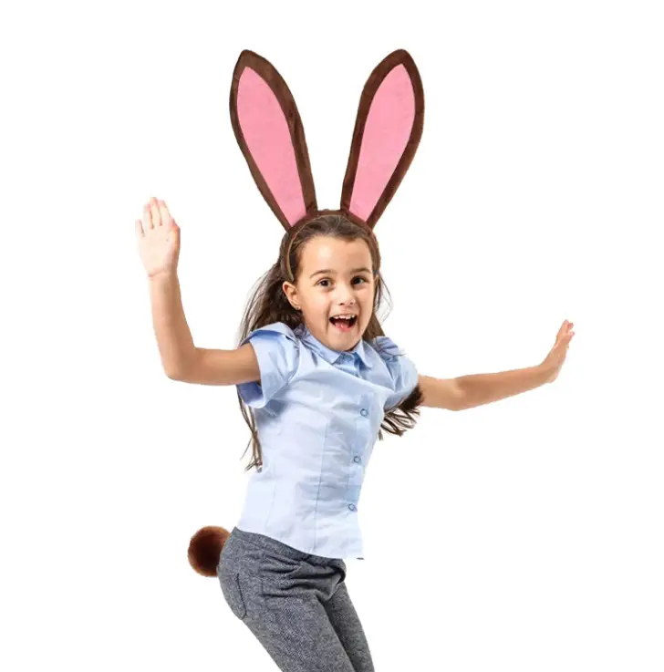 Pink Easter Bunny Ears Headband for Cosplay Costume — feature 12