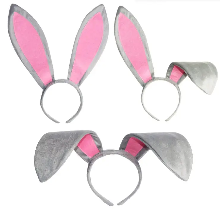 Pink Easter Bunny Ears Headband for Cosplay Costume — feature 18