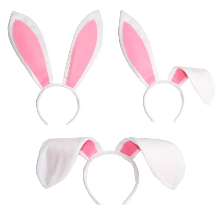 Pink Easter Bunny Ears Headband for Cosplay Costume — feature 21