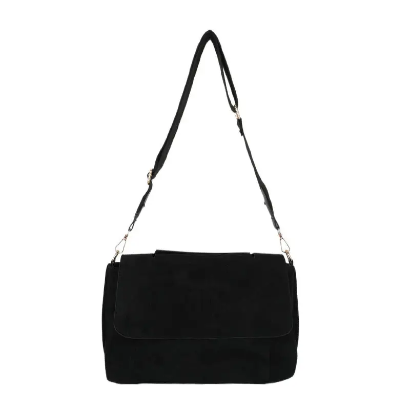Women's 2-Piece Canvas Shoulder Bag with Crossbody Strap - Image 6