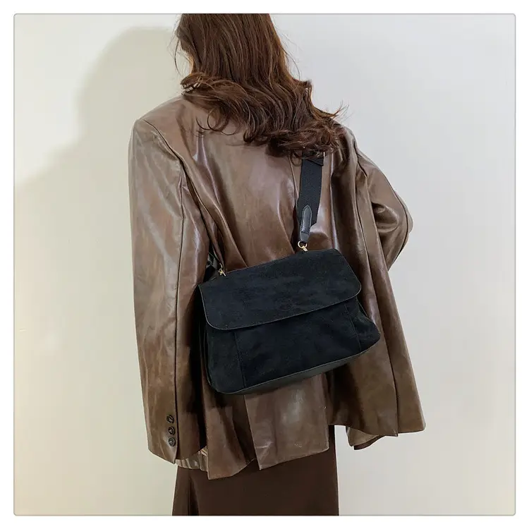 Women's 2-Piece Canvas Shoulder Bag with Crossbody Strap — feature 30