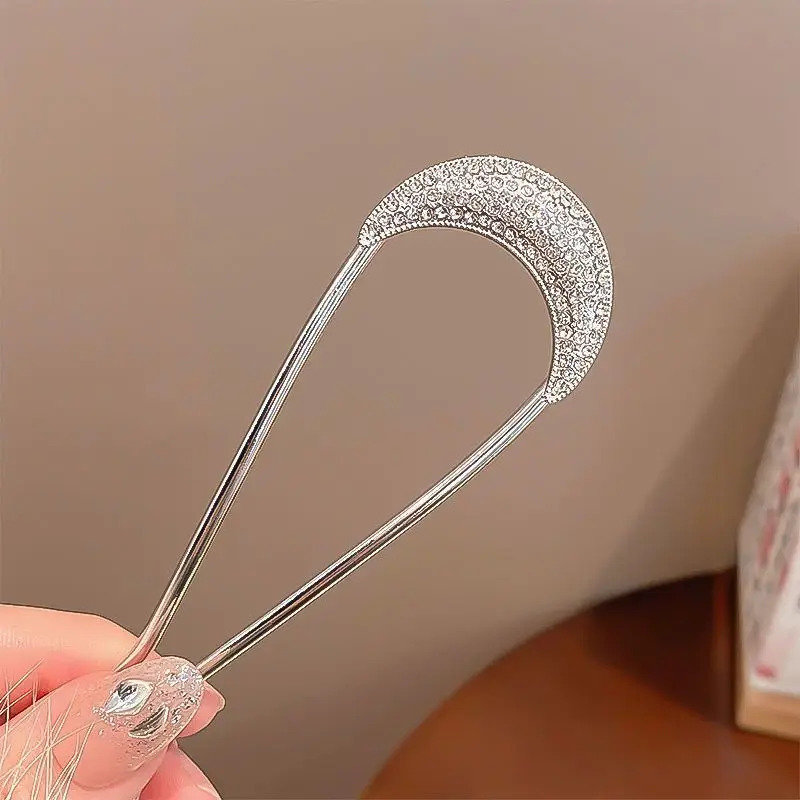 Elegant Pearl Hairpin for Women Golden Modern Style — feature 14