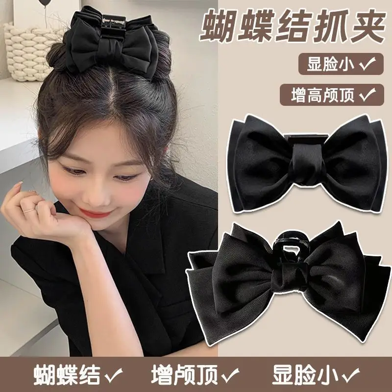 Maroon Bow Princess New Back Head Clip Large — feature 9