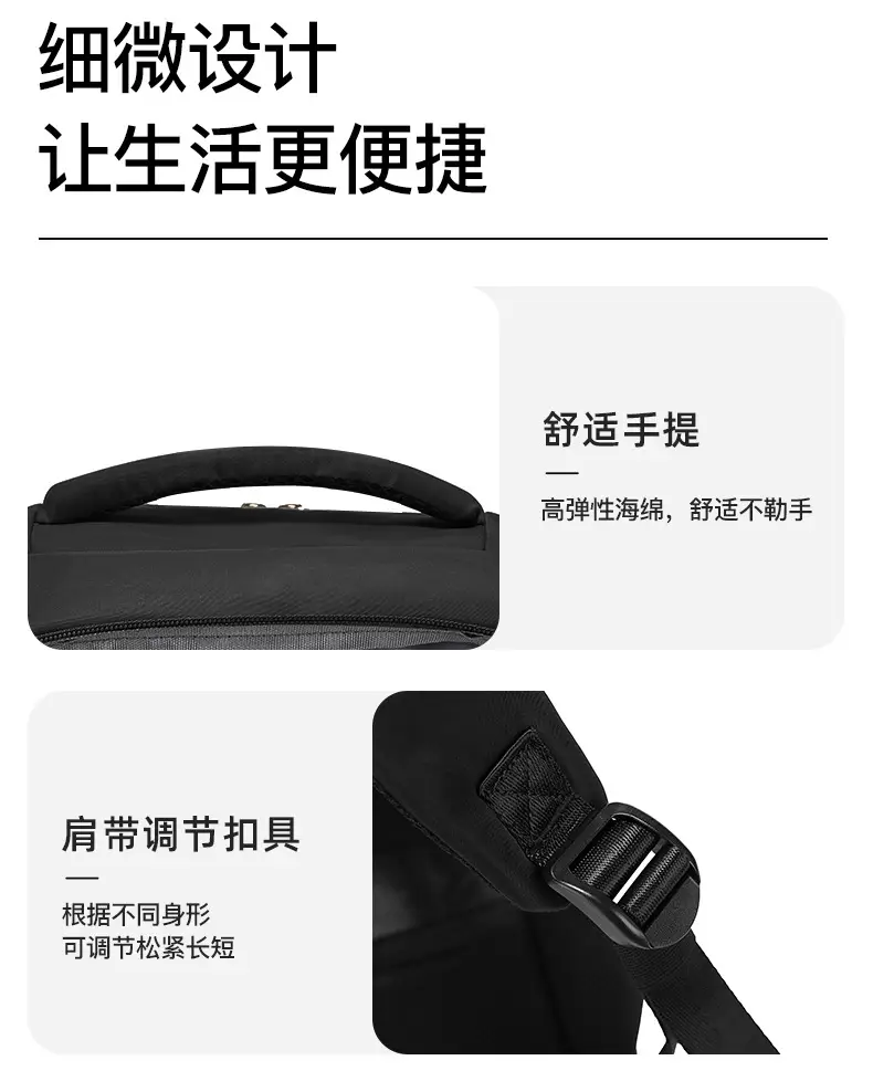 Women Large Capacity Korean Fashion Backpack Grey — feature 14