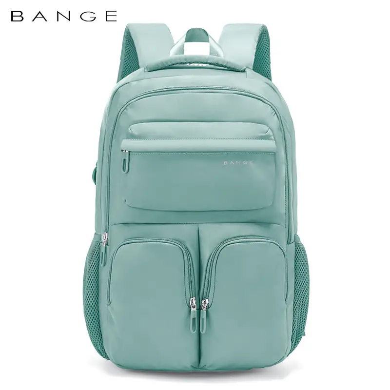 Women Large Capacity Korean Fashion Backpack Grey - Image 3
