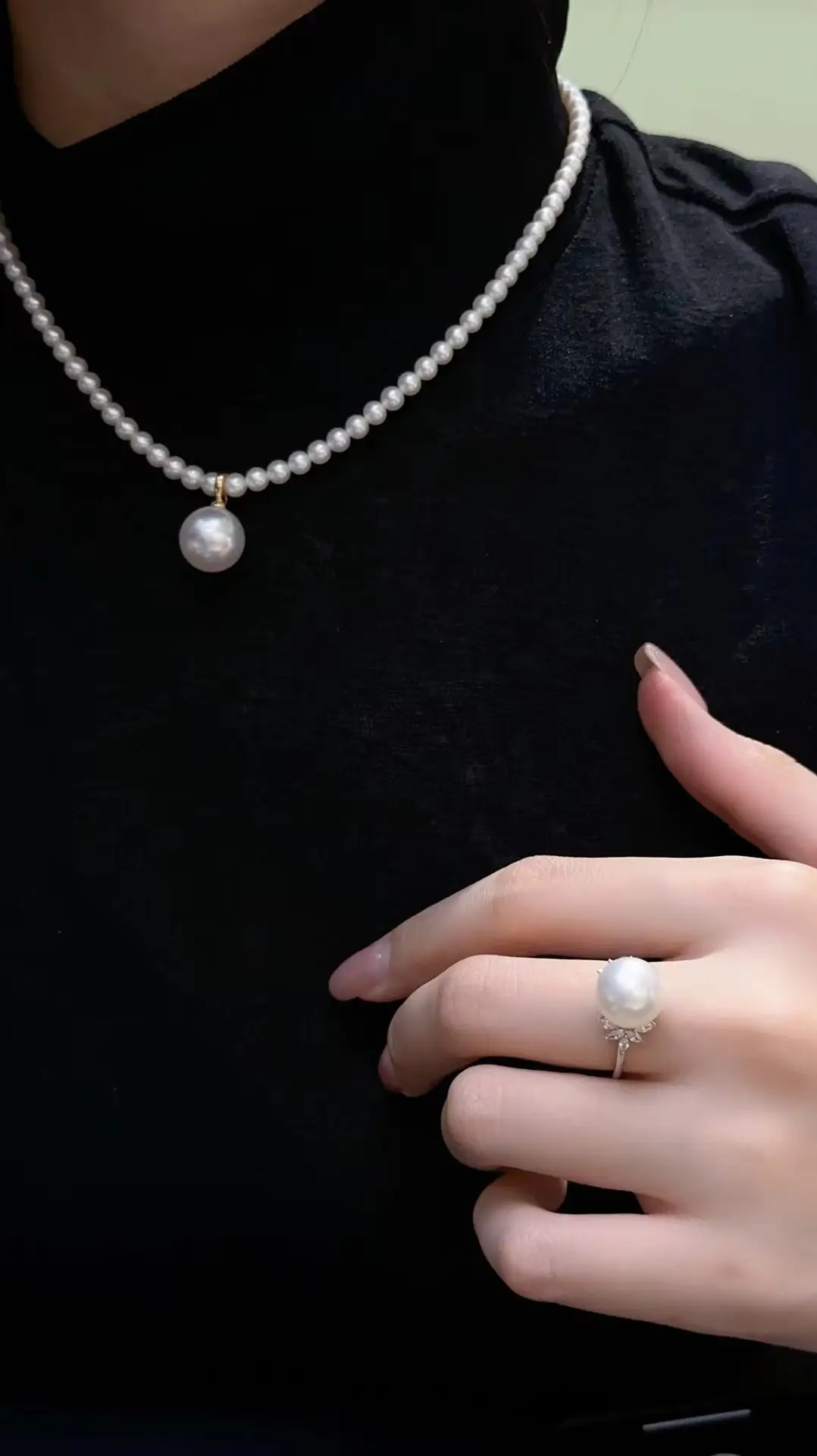 Zhuji Pearl Earrings Necklace Bracelet Ring DIY Raw Material — feature 12