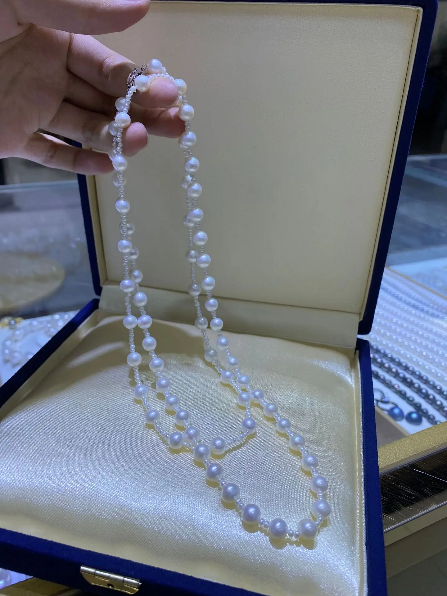 Zhuji Pearl Earrings Necklace Bracelet Ring DIY Raw Material — feature 22