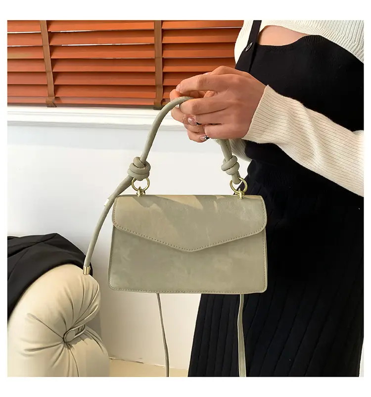 K-Style Beige Crossbody Bag for Women — feature 13
