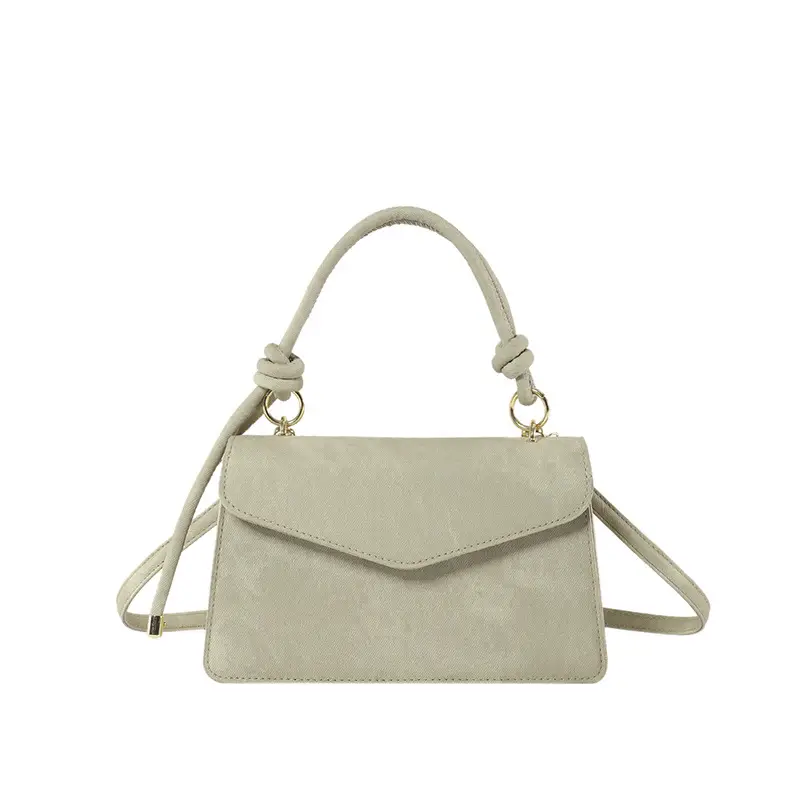 K-Style Beige Crossbody Bag for Women - Image 2