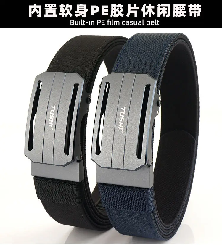 Men's Aluminum Belt with Black Nylon Strap — feature 6