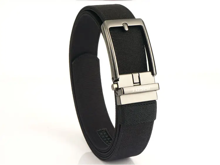 Men's Green Nylon Belt with Silver Buckle — feature 20