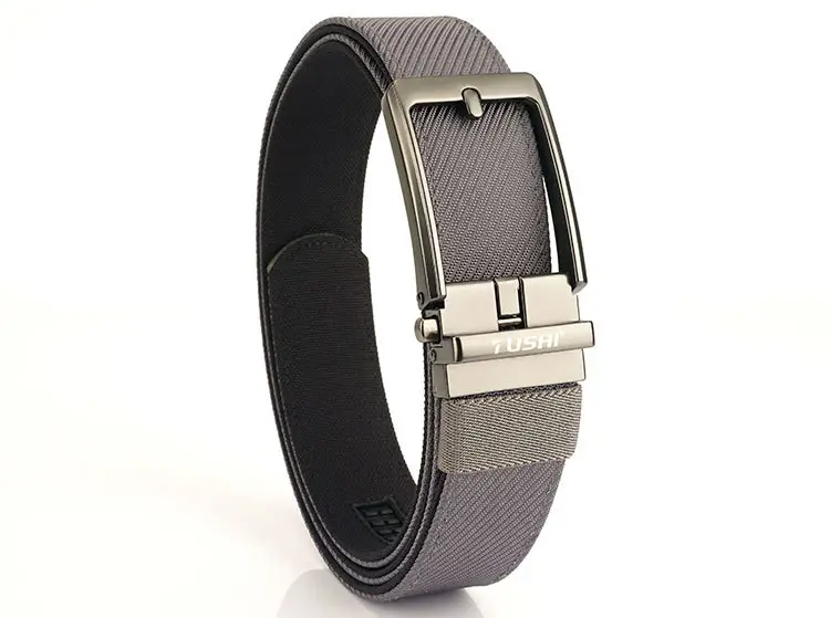 Men's Green Nylon Belt with Silver Buckle — feature 24