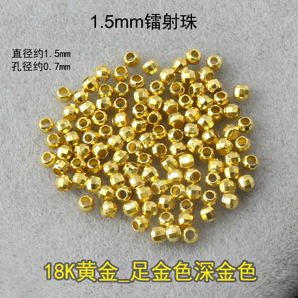 18K Gold Mini Spacer Beads Bracelet for Women — feature 4