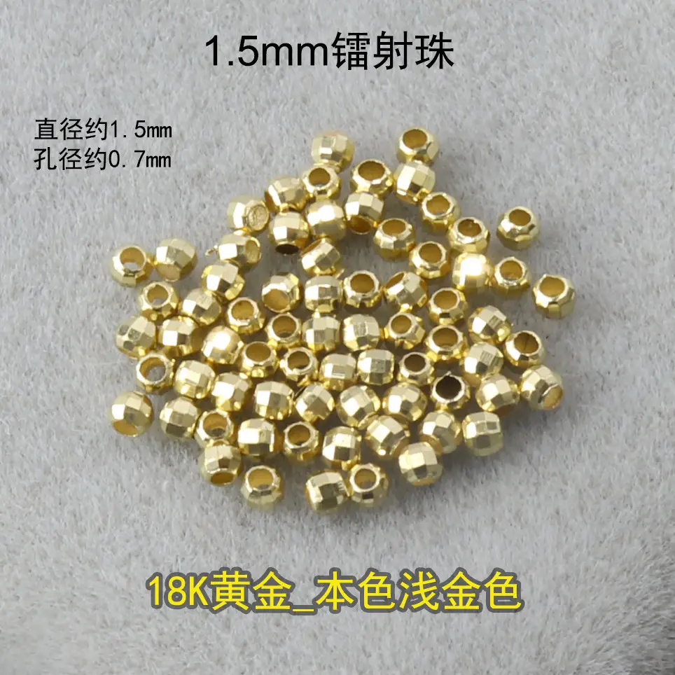 18K Gold Mini Spacer Beads Bracelet for Women — feature 5