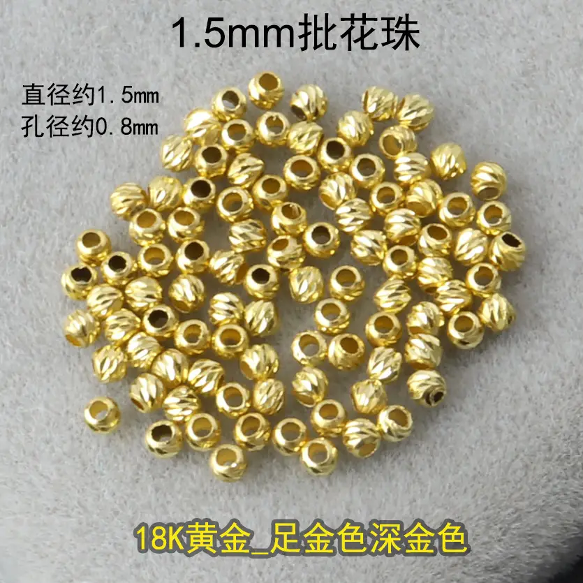 18K Gold Mini Spacer Beads Bracelet for Women — feature 7