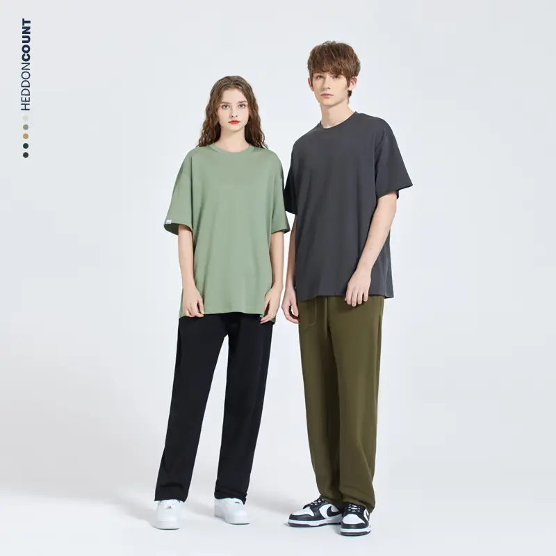 Dengjue Men's Twill T-Shirt Tan 2026 - Image 10