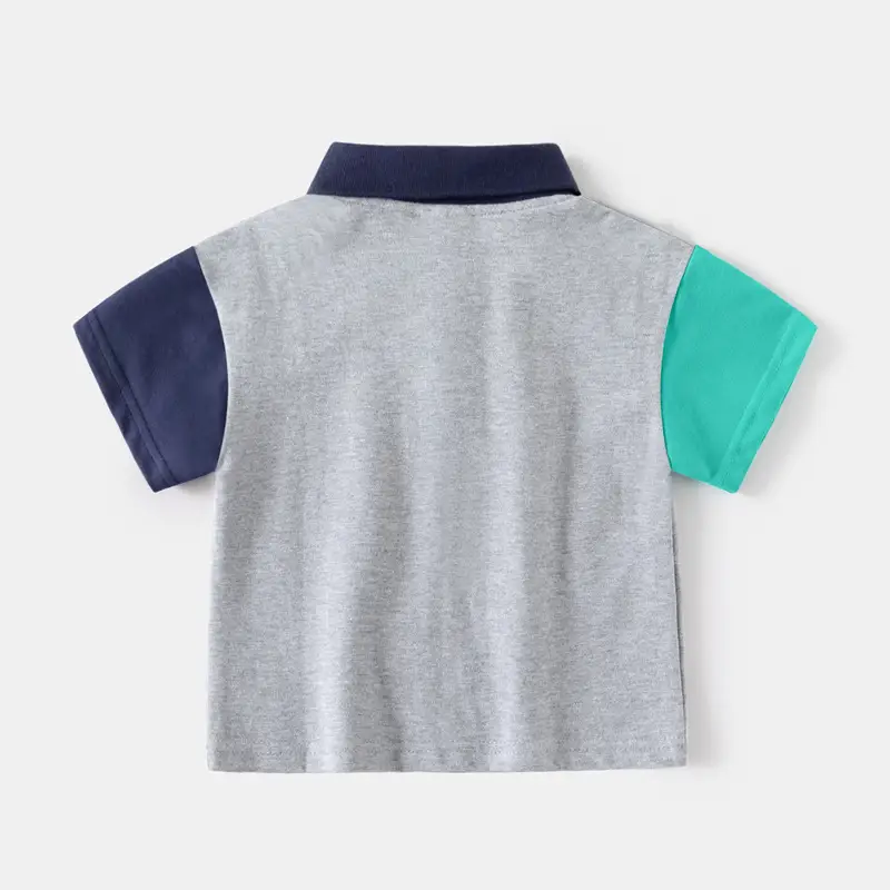 Summer Boys Polo Shirt Navy Green Grey 2026 — feature 10