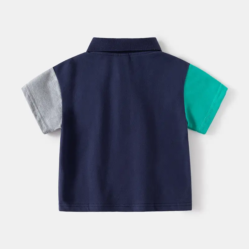Summer Boys Polo Shirt Navy Green Grey 2026 — feature 6