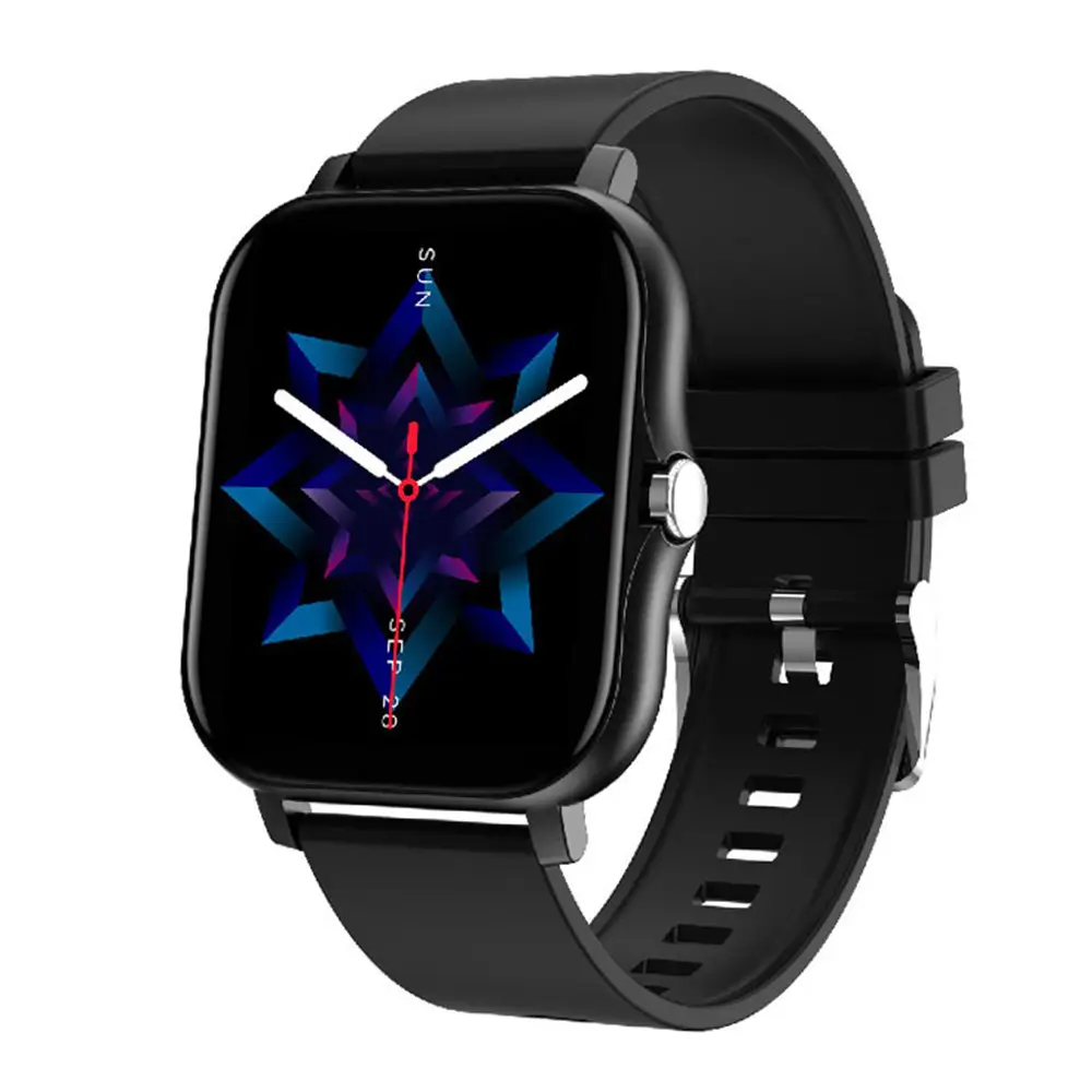 Pink H13 Smart Watch with Heart Rate & Blood Pressure Display