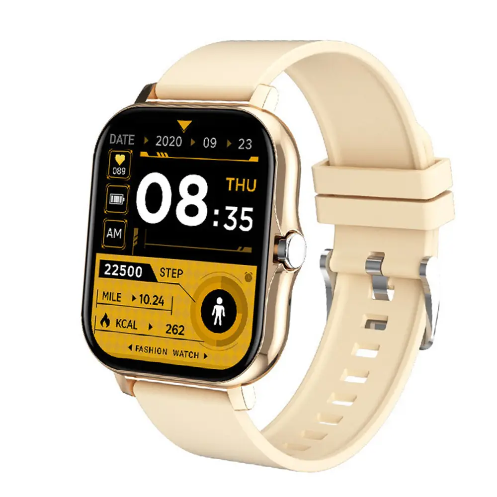 Pink H13 Smart Watch with Heart Rate & Blood Pressure Display