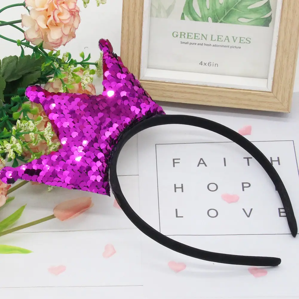 New Sequin Crossbody Headband for Girls & Women — feature 4