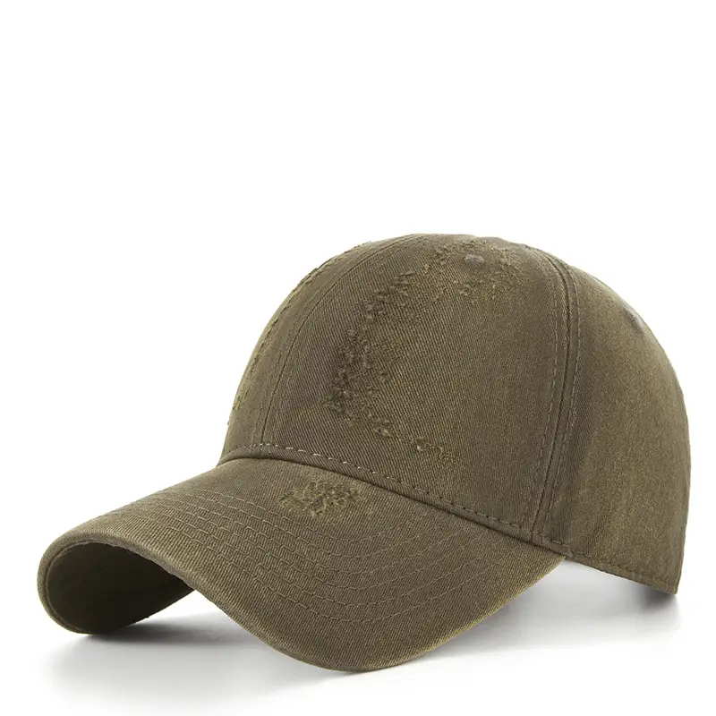 Purple Washed Cotton Cap for Men Women 2025 - Image 2