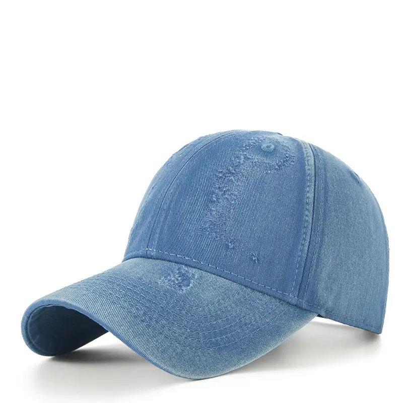 Purple Washed Cotton Cap for Men Women 2025 - Image 4