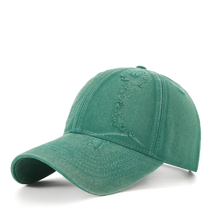 Purple Washed Cotton Cap for Men Women 2025 - Image 5