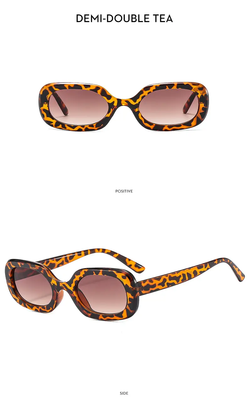 New Fashion Retro Sunglasses C8 Brown Tortie — feature 20