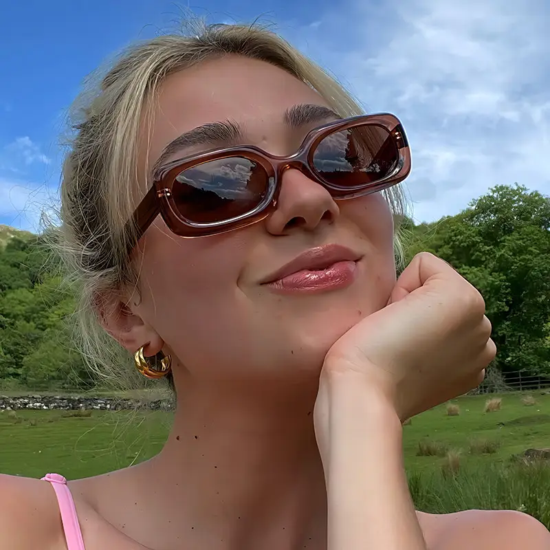 New Fashion Retro Sunglasses C8 Brown Tortie — feature 3