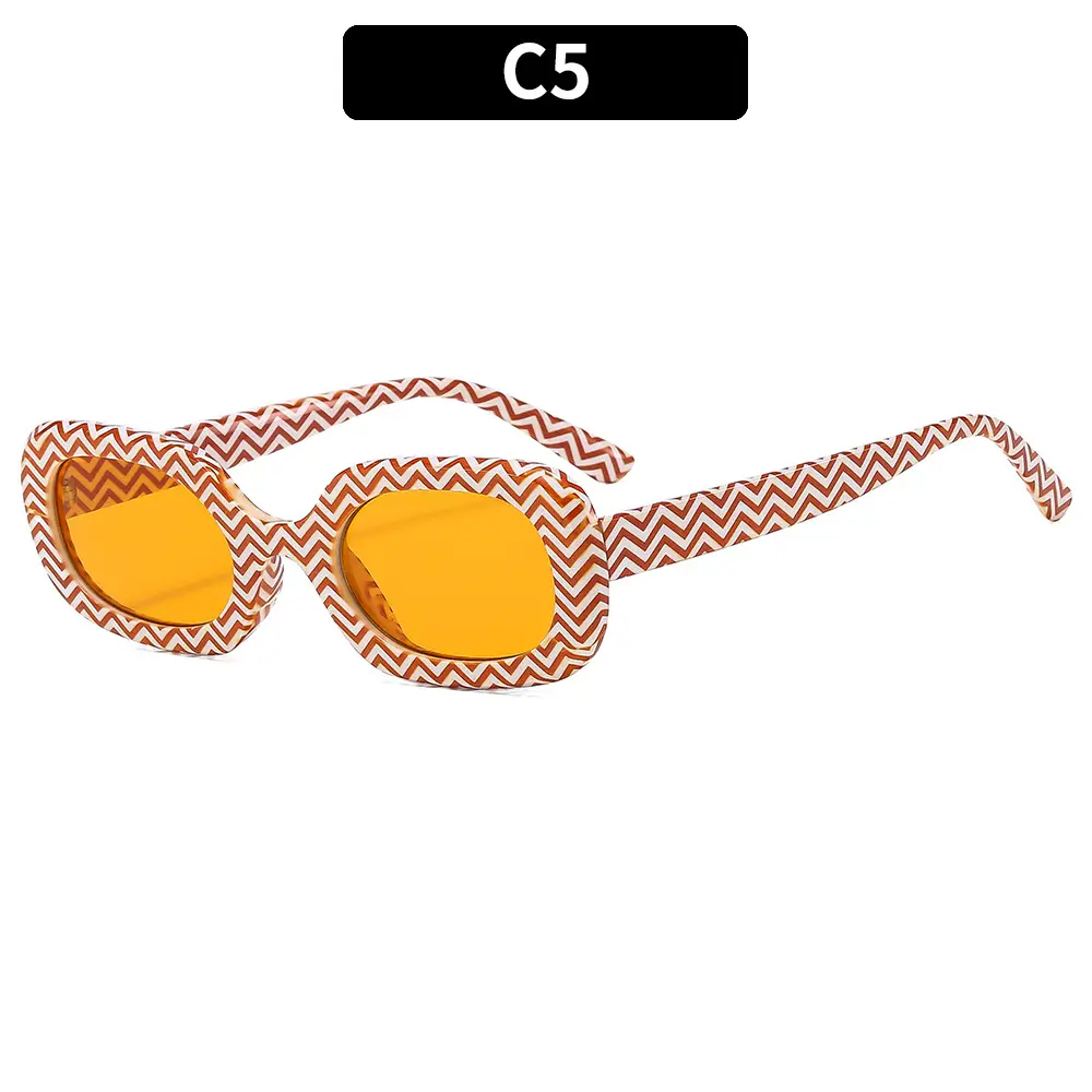 New Fashion Retro Sunglasses C8 Brown Tortie - Image 2