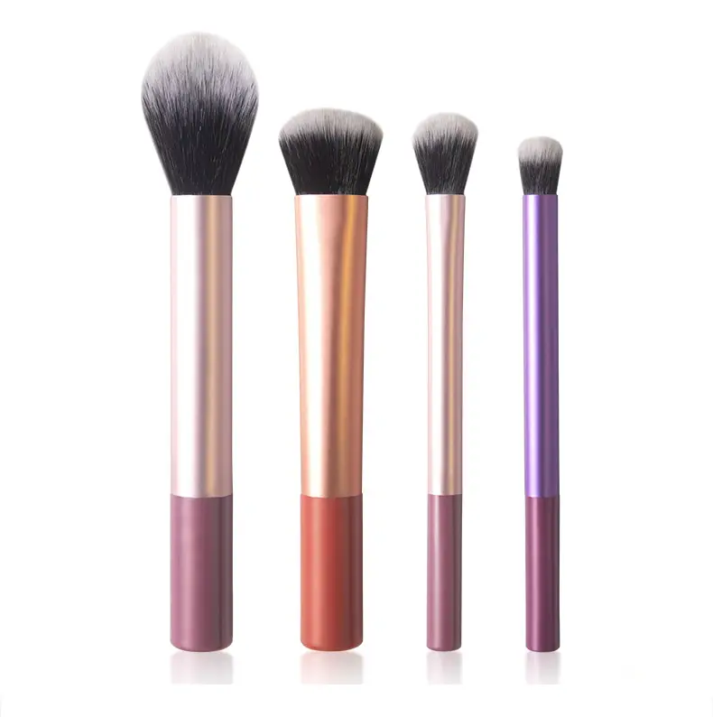 Cross-Border Makeup Brush Set 1786 Pcs Rose Gold & Purple β feature 5