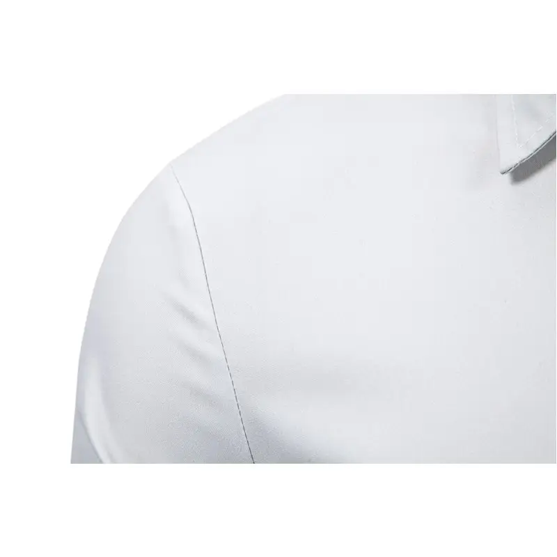 Men's Purple Long-Sleeve Lapel Shirt Business Casual — feature 28