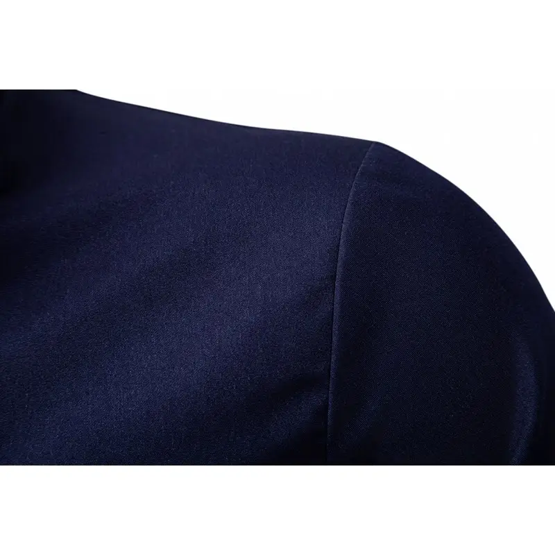 Men's Purple Long-Sleeve Lapel Shirt Business Casual — feature 48