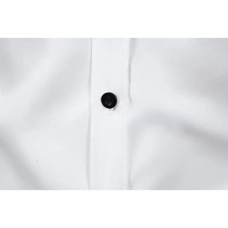 Men's Purple Long-Sleeve Lapel Shirt Business Casual — feature 5