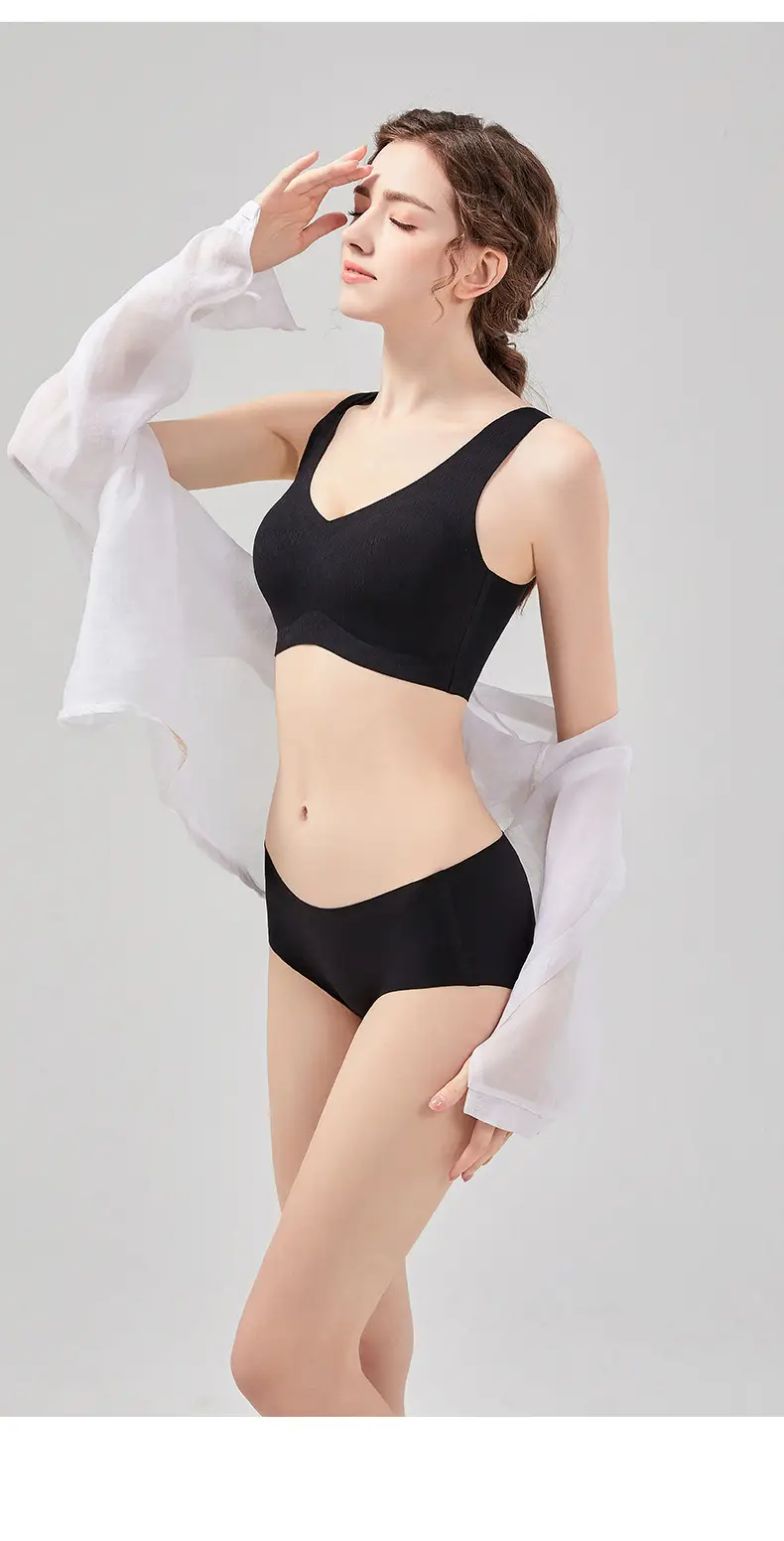 Women's Push-Up Bra with Fixed Cup & Anti-Sagging Design — feature 19