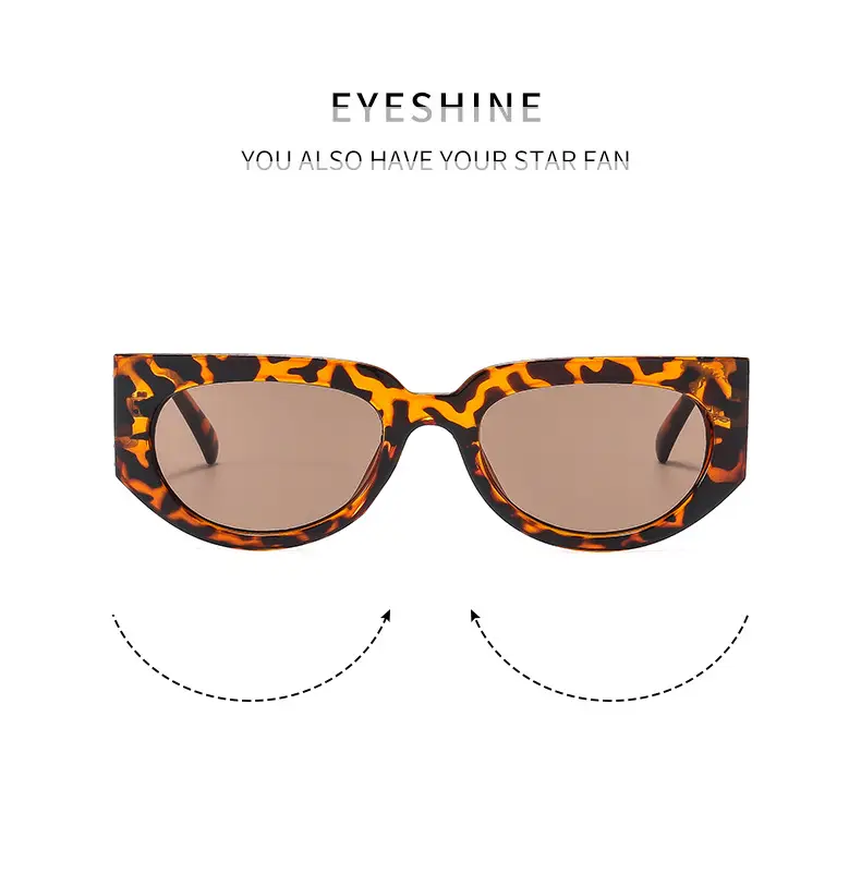 Retro Men Sunglasses C3 Leopard Print — feature 2