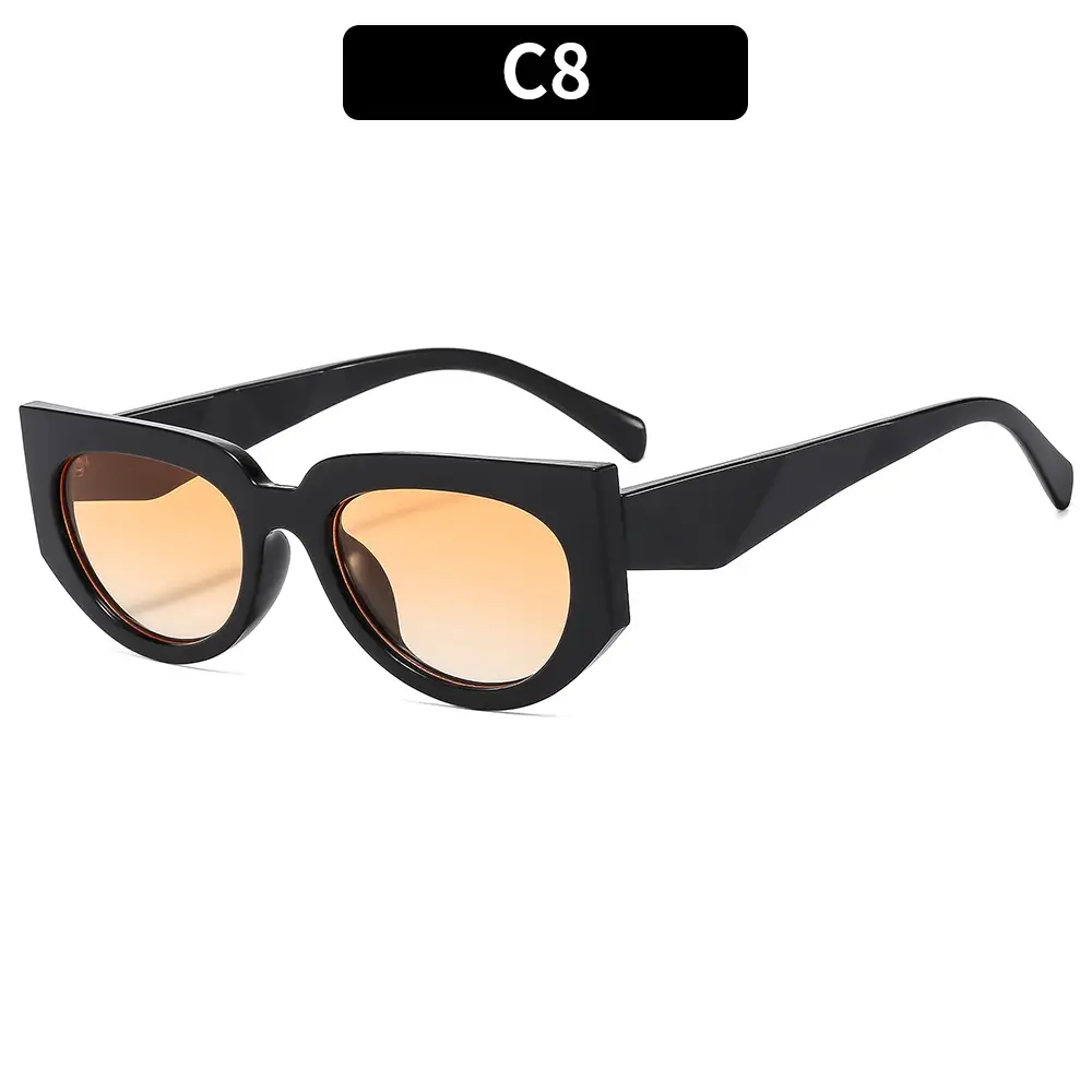 Retro Men Sunglasses C3 Leopard Print - Image 8