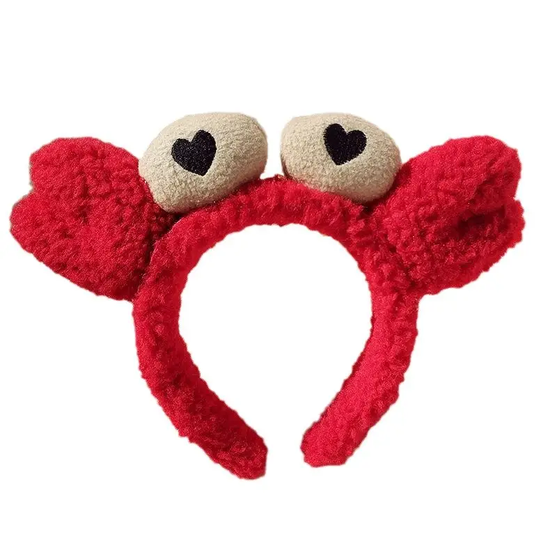 Cute Red Blue Heart Hairpin for Women - Image 10