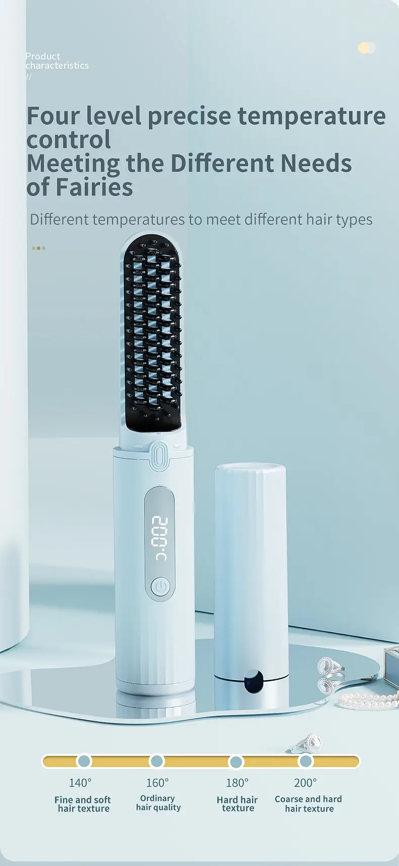 Portable Mini Hair Straightener for Women — feature 14