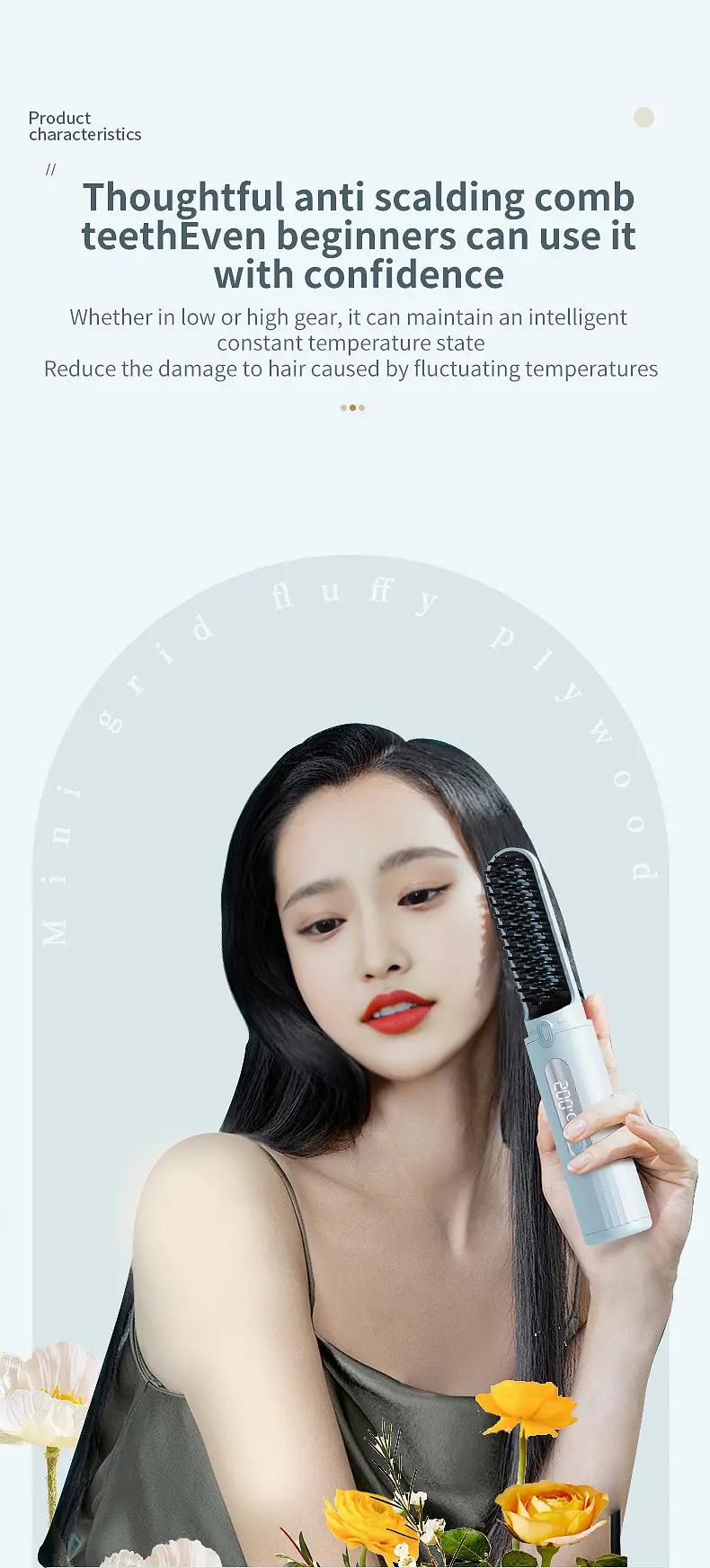 Portable Mini Hair Straightener for Women — feature 16